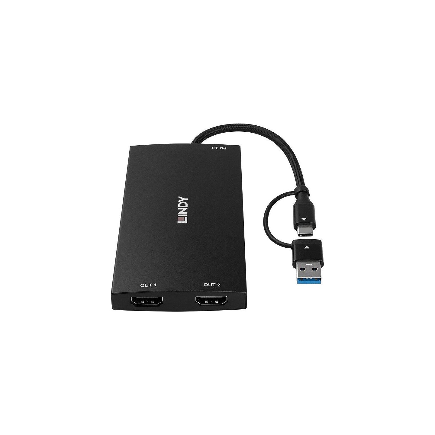 Lindy I/O CONVERTER USB-C/A TO HDMI/43430 LINDY