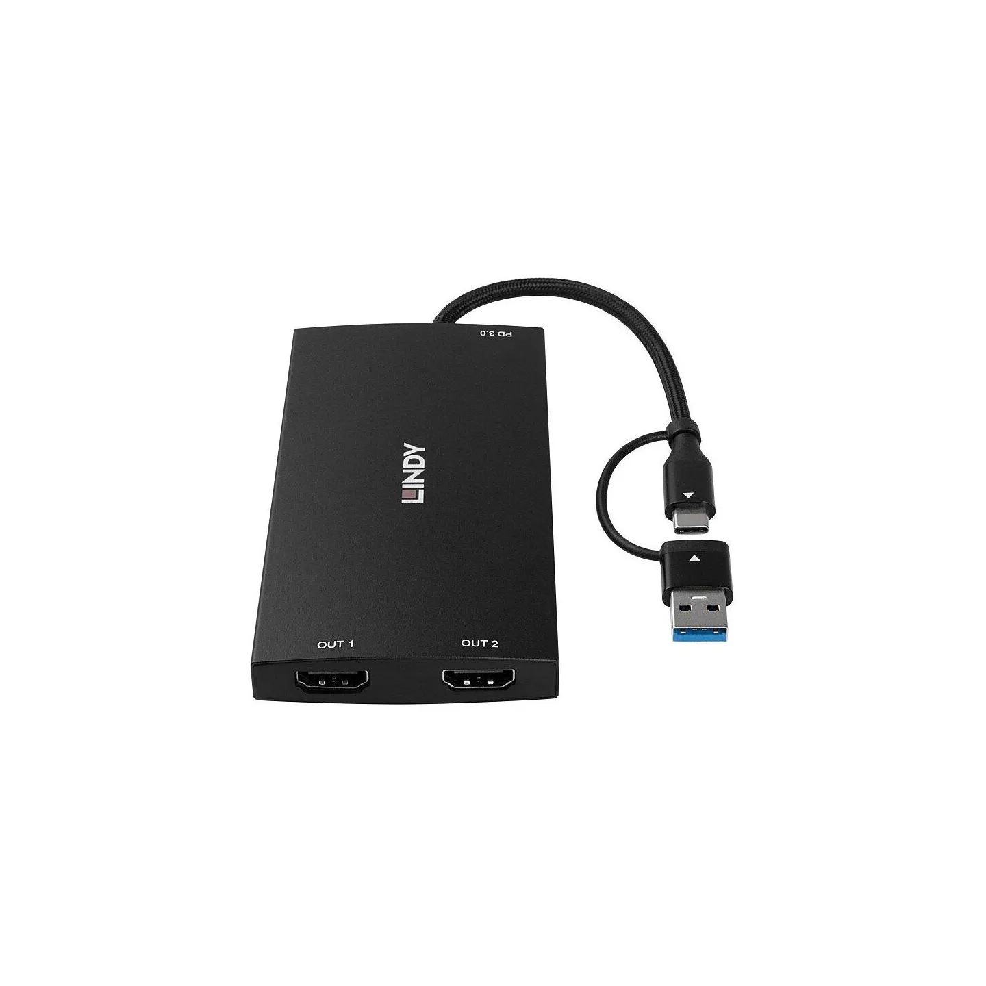 Lindy I/O CONVERTER USB-C/A TO HDMI/43430 LINDY
