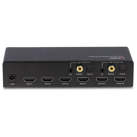 Lindy I/O VIDEO MATRIX SWITCH 4X2/38084 LINDY
