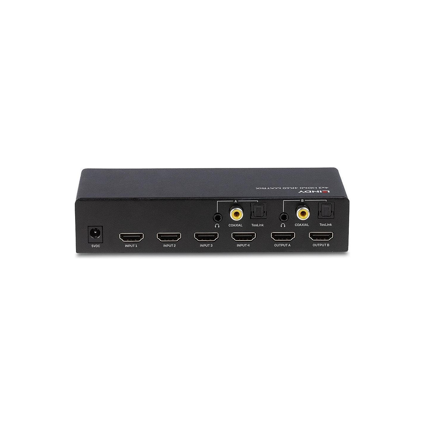 Lindy I/O VIDEO MATRIX SWITCH 4X2/38084 LINDY