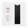 Axagon CLR-M2L6 passive - M.2 SSD, 80mm SSD, ALU body, silicone thermal pads, height 6mm