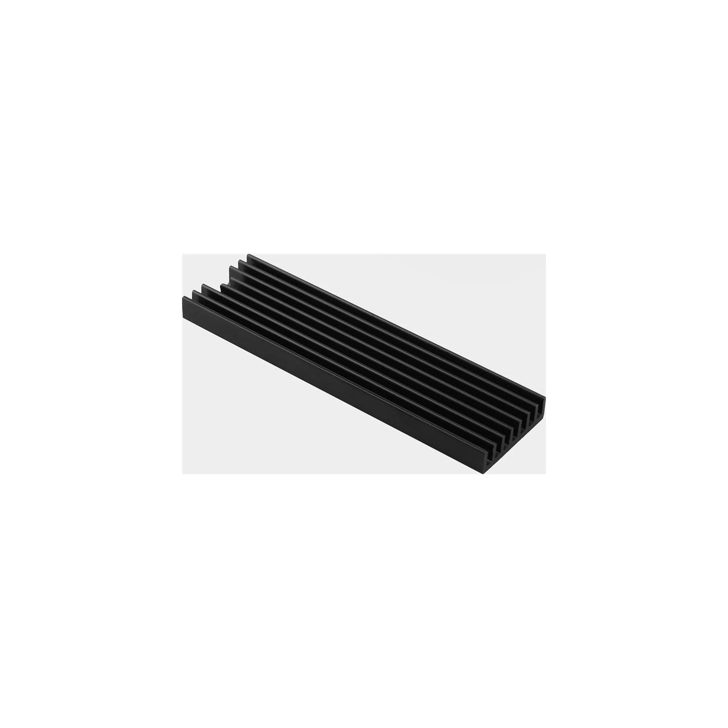 Axagon CLR-M2L6 passive - M.2 SSD, 80mm SSD, ALU body, silicone thermal pads, height 6mm