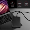 Axagon EE25-SLC USB-C 3.2 Gen1 - SATA 6G 2.5" SLIDE box BLACK