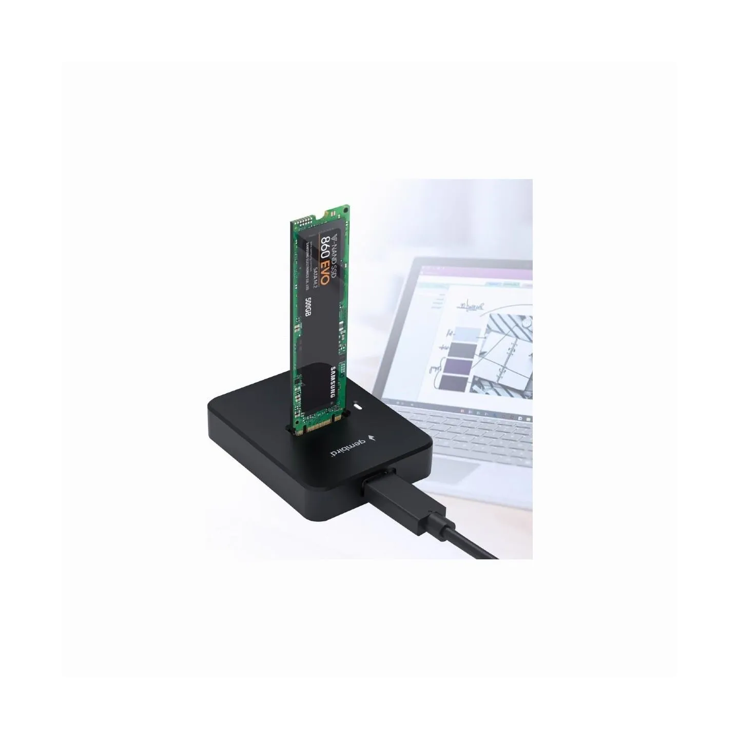 Gembird SSD ACC DOCK STATION USB-C M.2/DD-U3M2 GEMBIRD