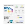 Tp-Link Smart Light Bulb|TP-LINK|Power consumption 8.6 Watts|Luminous flux 1055 Lumen|6500 K|240V|Beam angle 220 degrees|TAPOL53