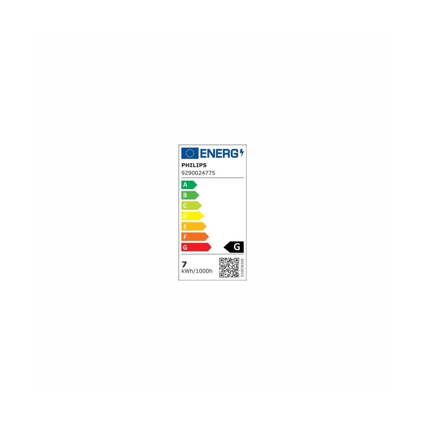 Philips Smart Light Bulb|PHILIPS|Power consumption 7 Watts|Luminous flux 550 Lumen|4500 K|220V-240V|Bluetooth|929002477501