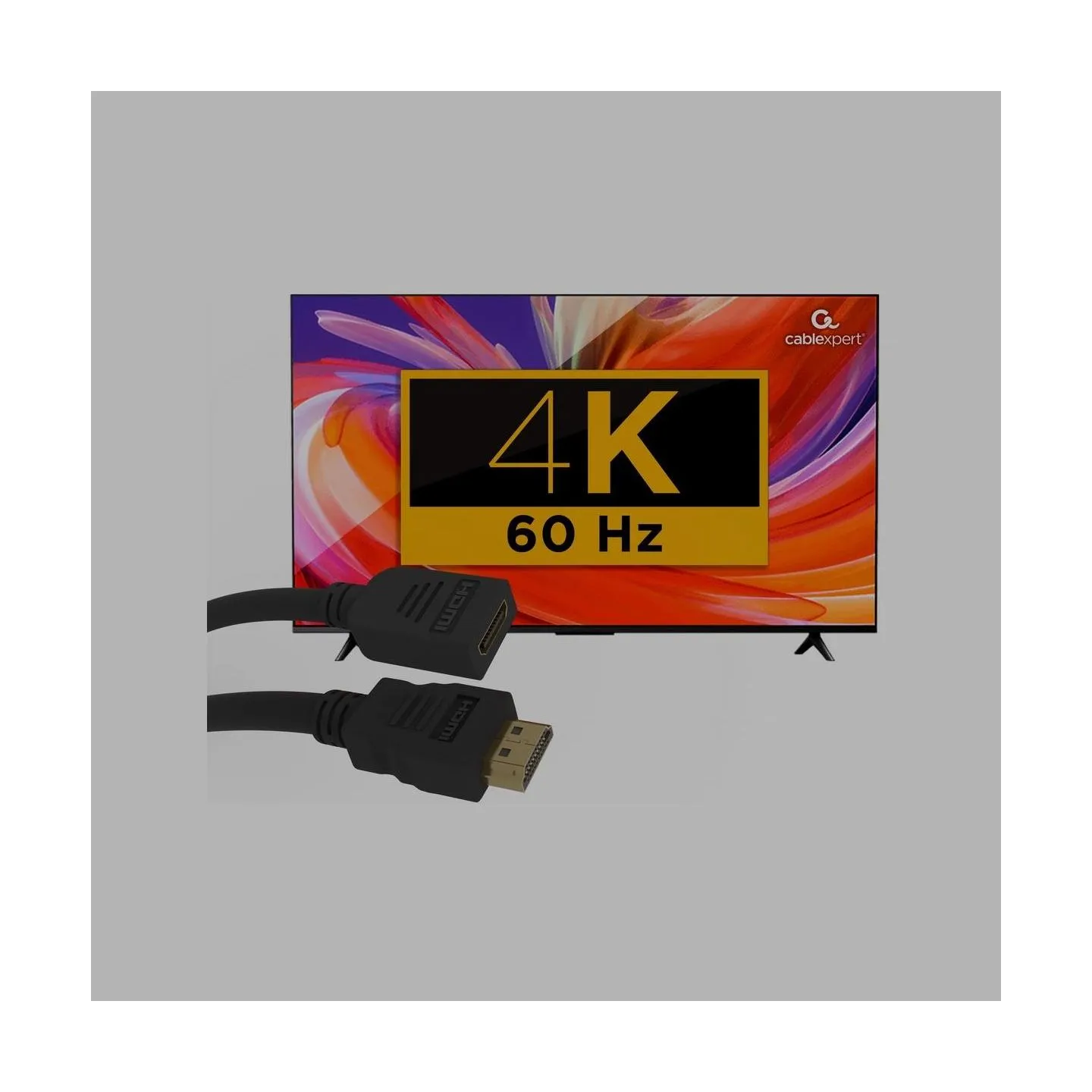 Gembird CABLE HDMI EXTENSION 0.5M/CC-HDMI4X-0.5M GEMBIRD