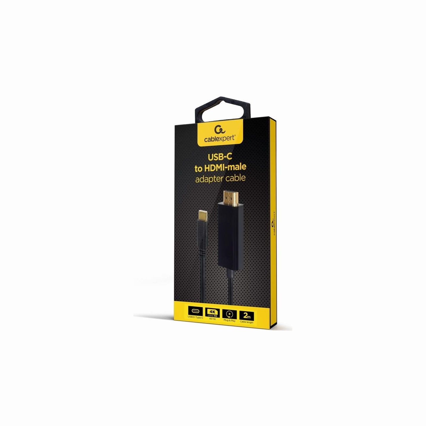 Gembird CABLE USB-C TO HDMI 2M/A-CM-HDMIM-02 GEMBIRD
