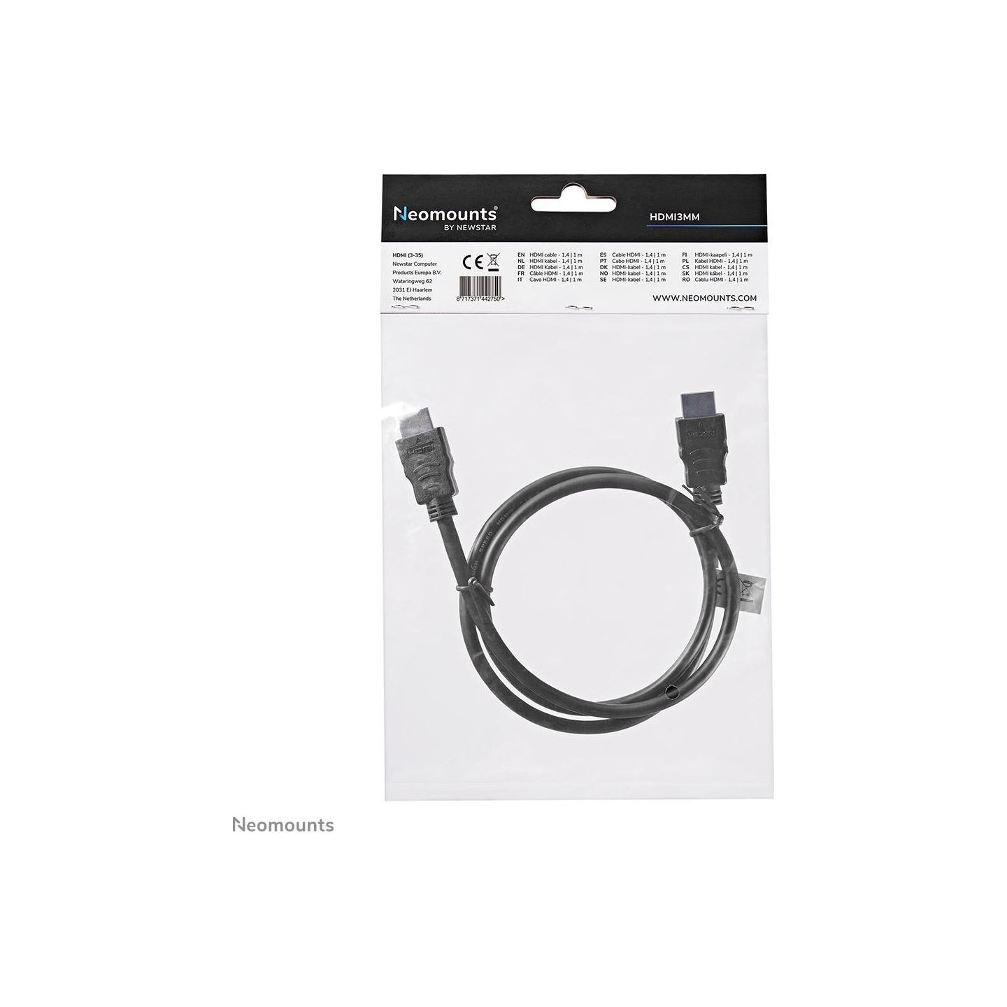 Neomounts HDMI CABLE - 1 METRES
