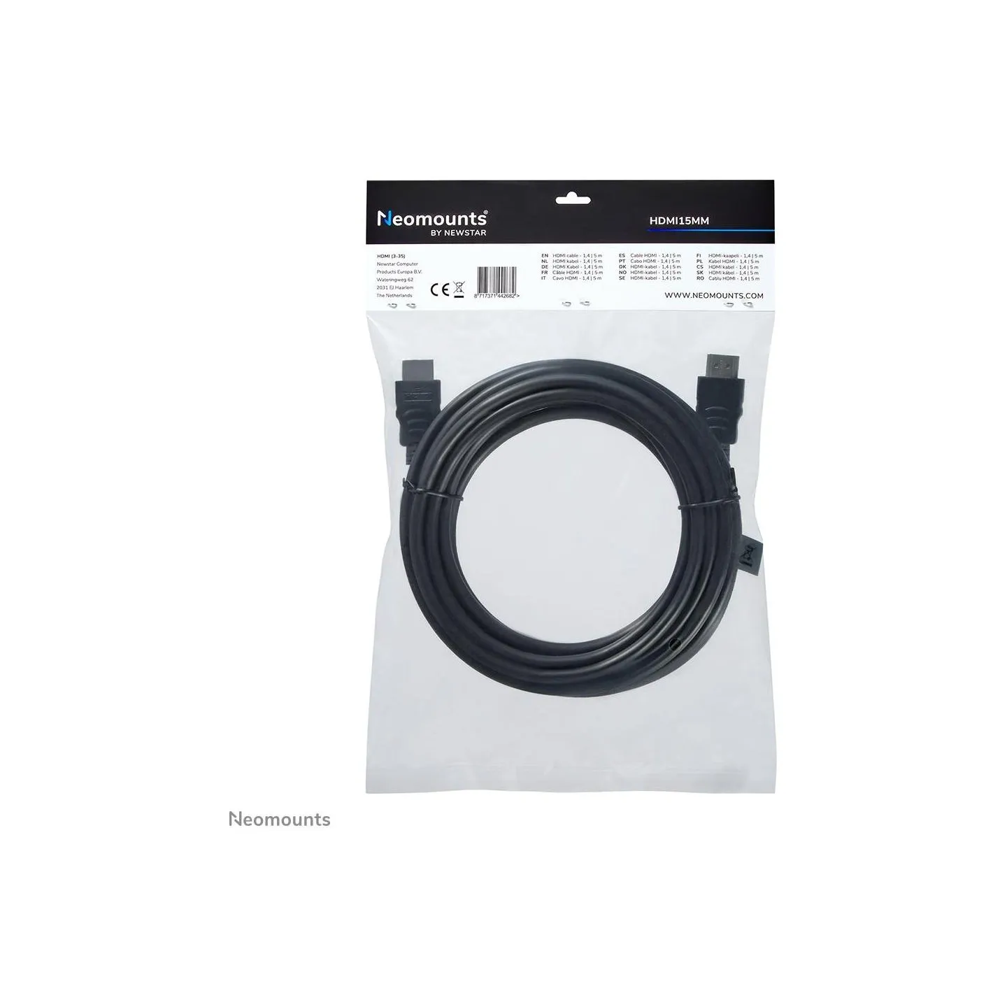 Neomounts HDMI CABLE - 5 METRES