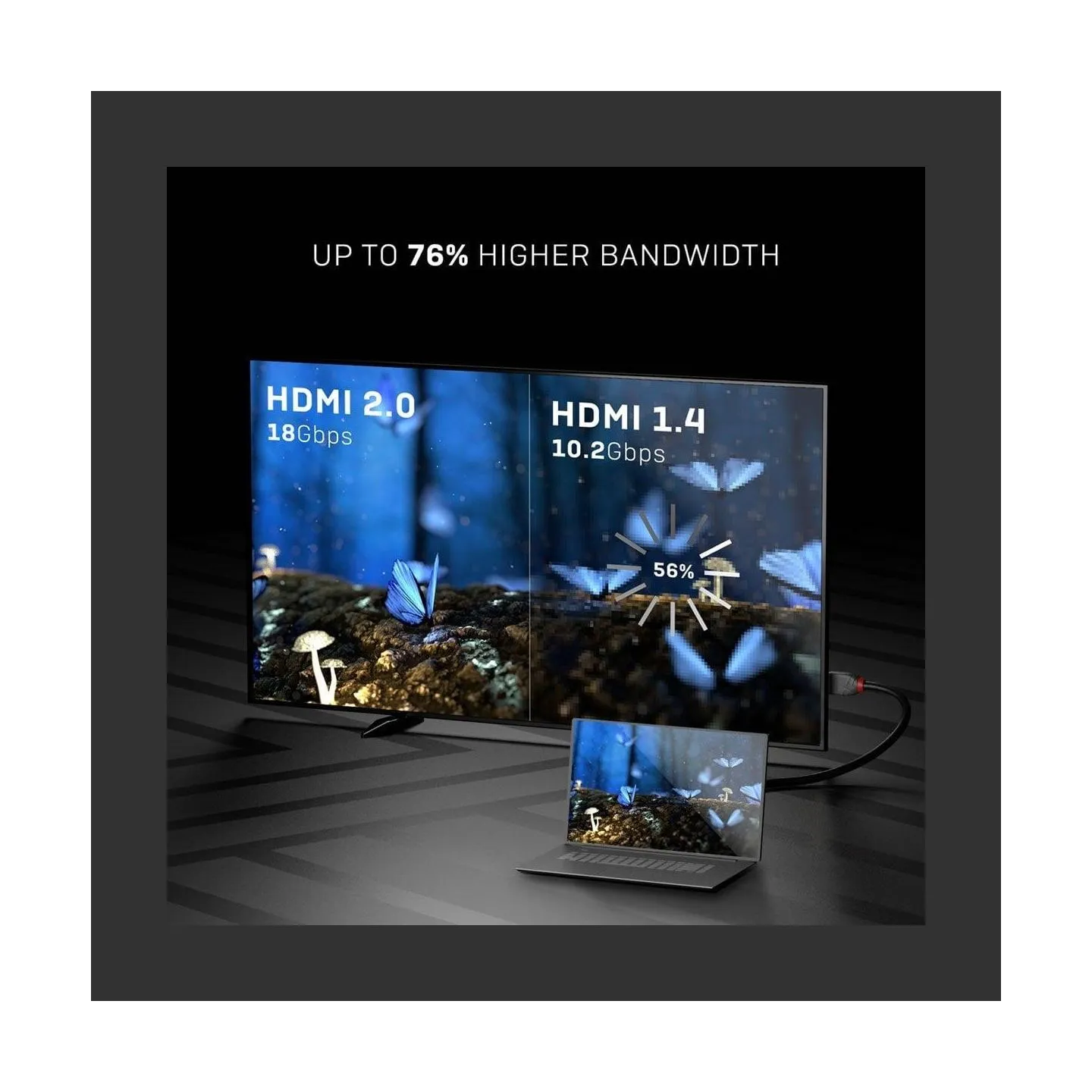 Lindy CABLE HDMI-HDMI 5M/ANTHRA 36965 LINDY