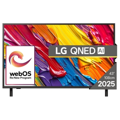 LG TV Set|LG|43 "|4K Ultra HD|3840 x 2160 pixels|Flat|16:9|QNED|43QNED84A3C