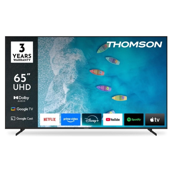 Thomson TV Set|THOMSON|65 "|4K Ultra HD|3840 x 2160 pixels|Flat|16:9|LED|65UG4S15