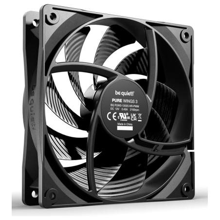 Be Quiet CASE FAN 120MM PURE WINGS 3/PWM HS 3-PACK BL140 BE QUIET