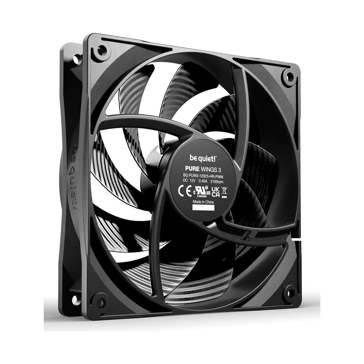 Be Quiet CASE FAN 120MM PURE WINGS 3/PWM HS 3-PACK BL140 BE QUIET