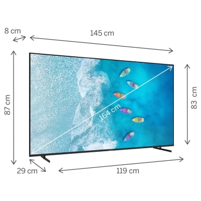Thomson TV Set|THOMSON|65 "|4K Ultra HD|3840 x 2160 pixels|Flat|16:9|LED|65UG4S15