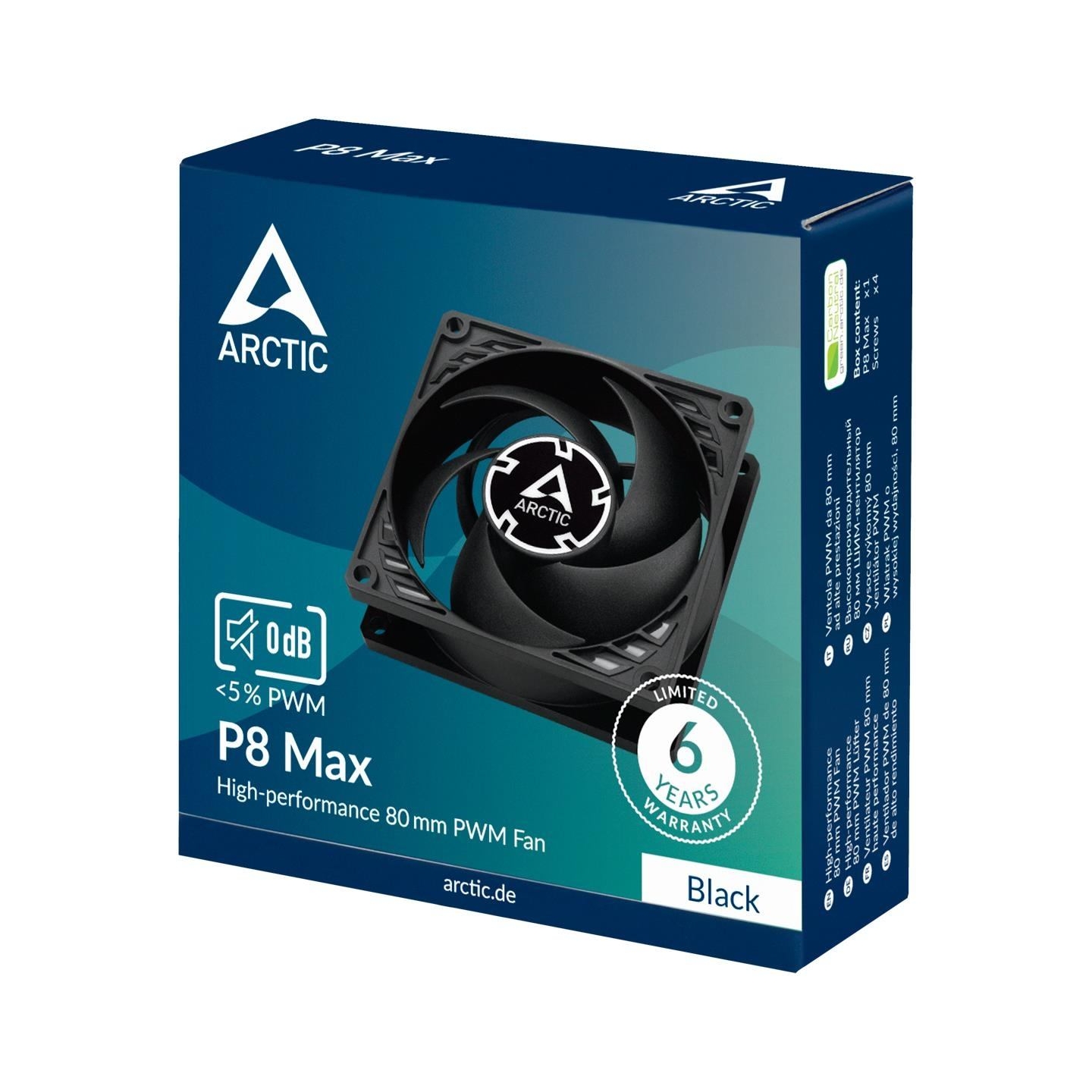 Arctic CASE FAN 80MM P8 MAX/ACFAN00286A ARCTIC