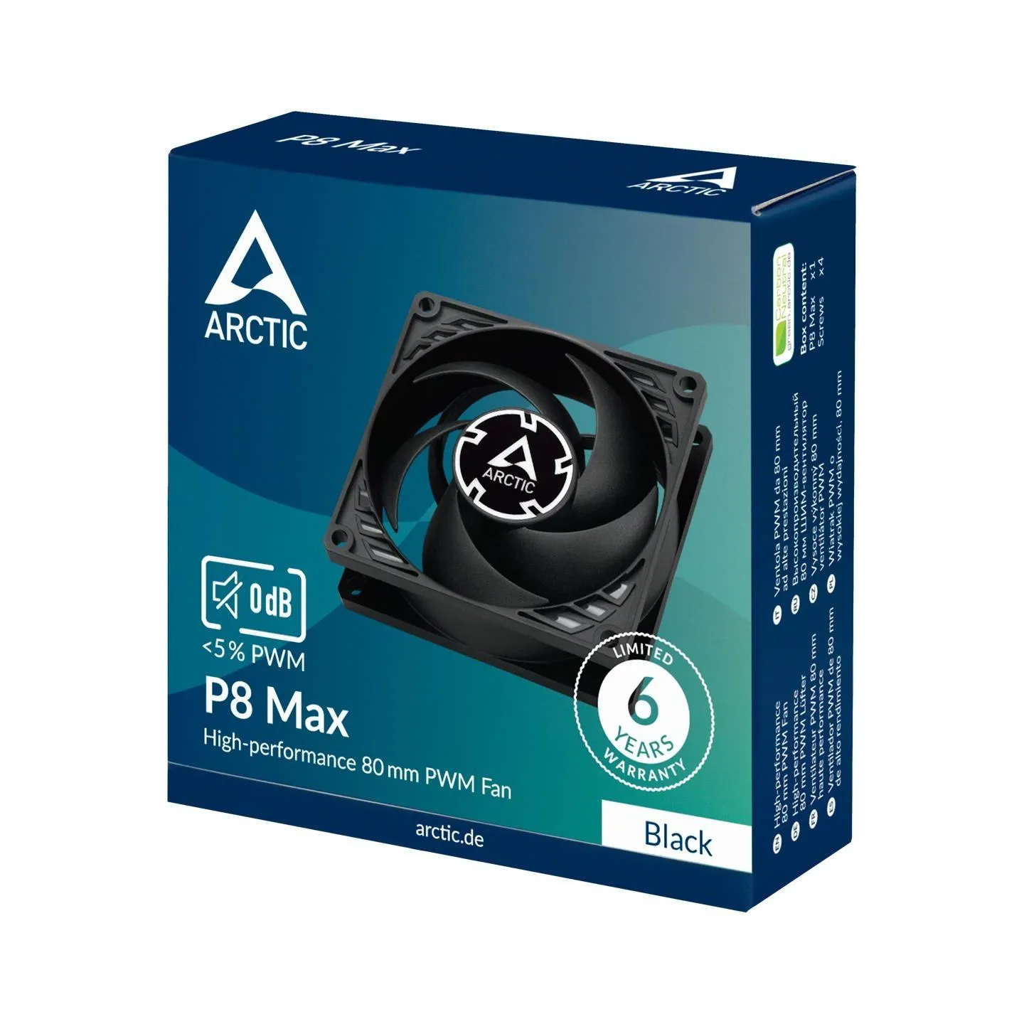 Arctic CASE FAN 80MM P8 MAX/ACFAN00286A ARCTIC