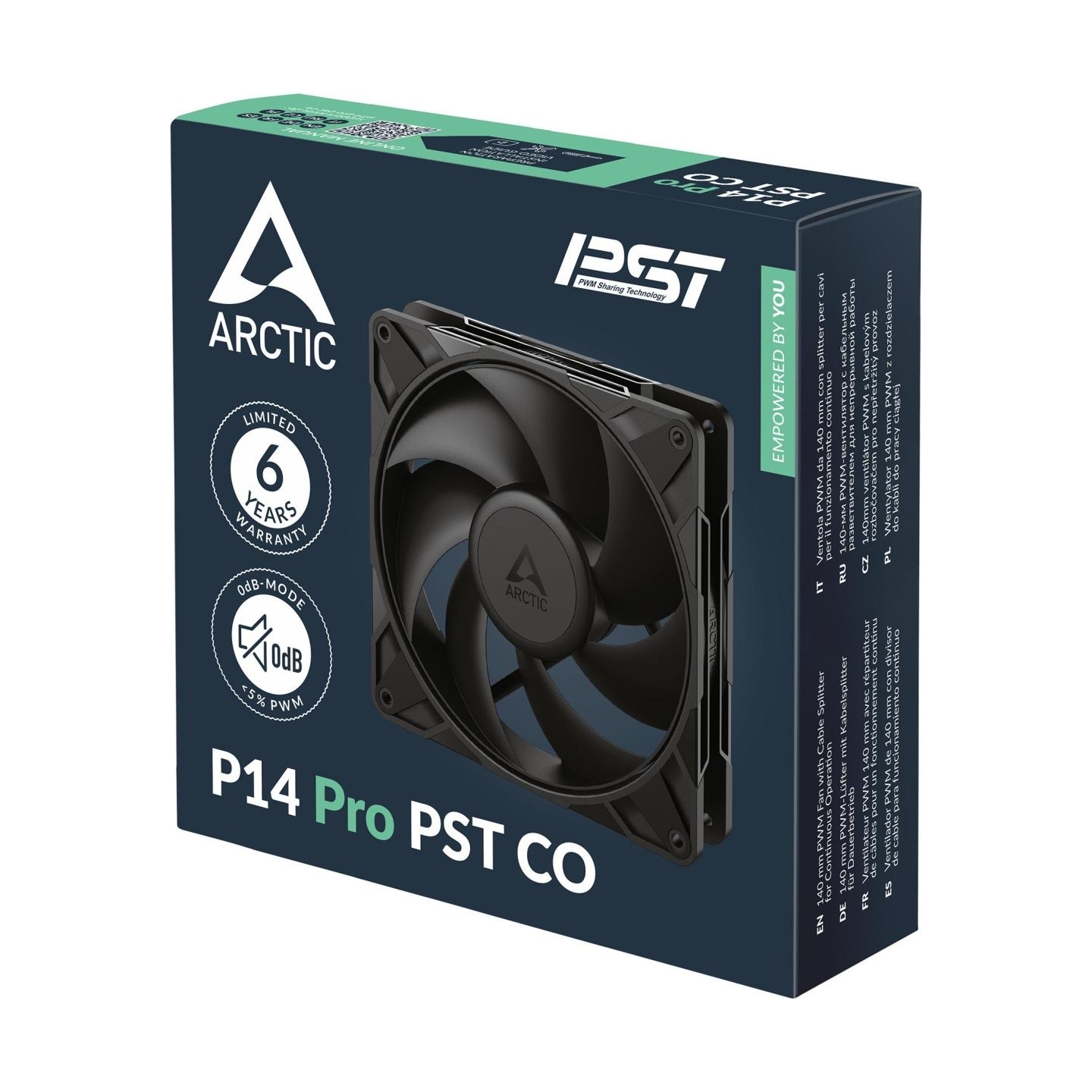 Arctic CASE FAN 140MM P14 PRO PST CO/ACFAN00316A ARCTIC