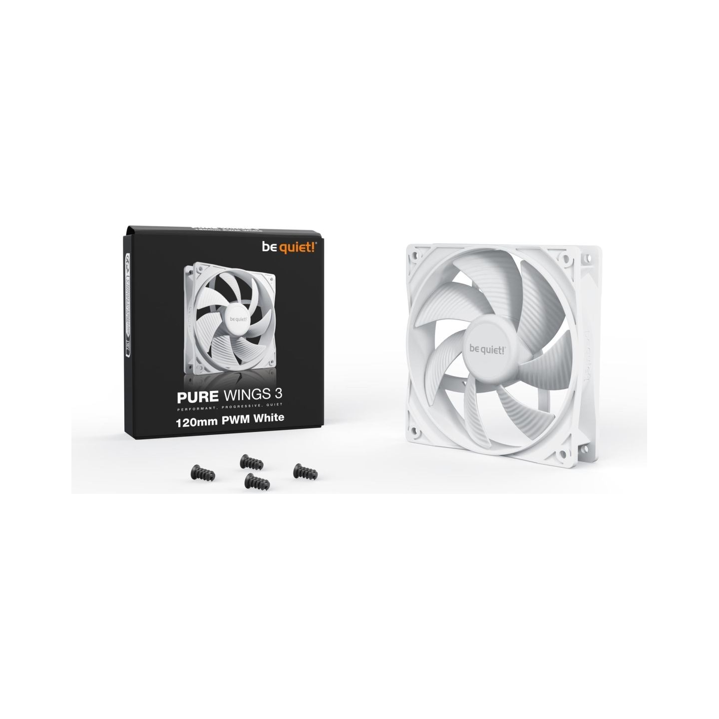 Be Quiet CASE FAN 120MM PURE WINGS 3/WHITE PWM BL110 BE QUIET