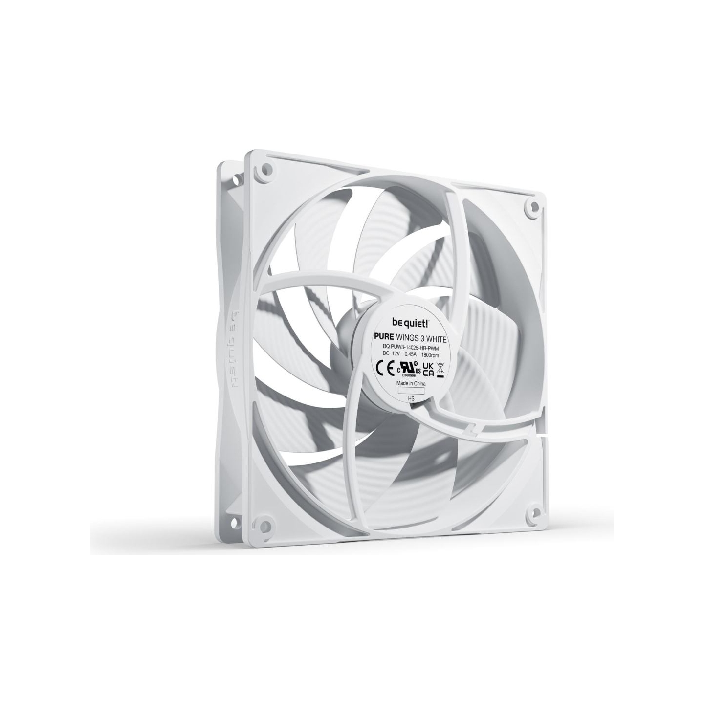 Be Quiet CASE FAN 140MM PURE WINGS 3/WH PWM HIGH-SP BL113 BE QUIET