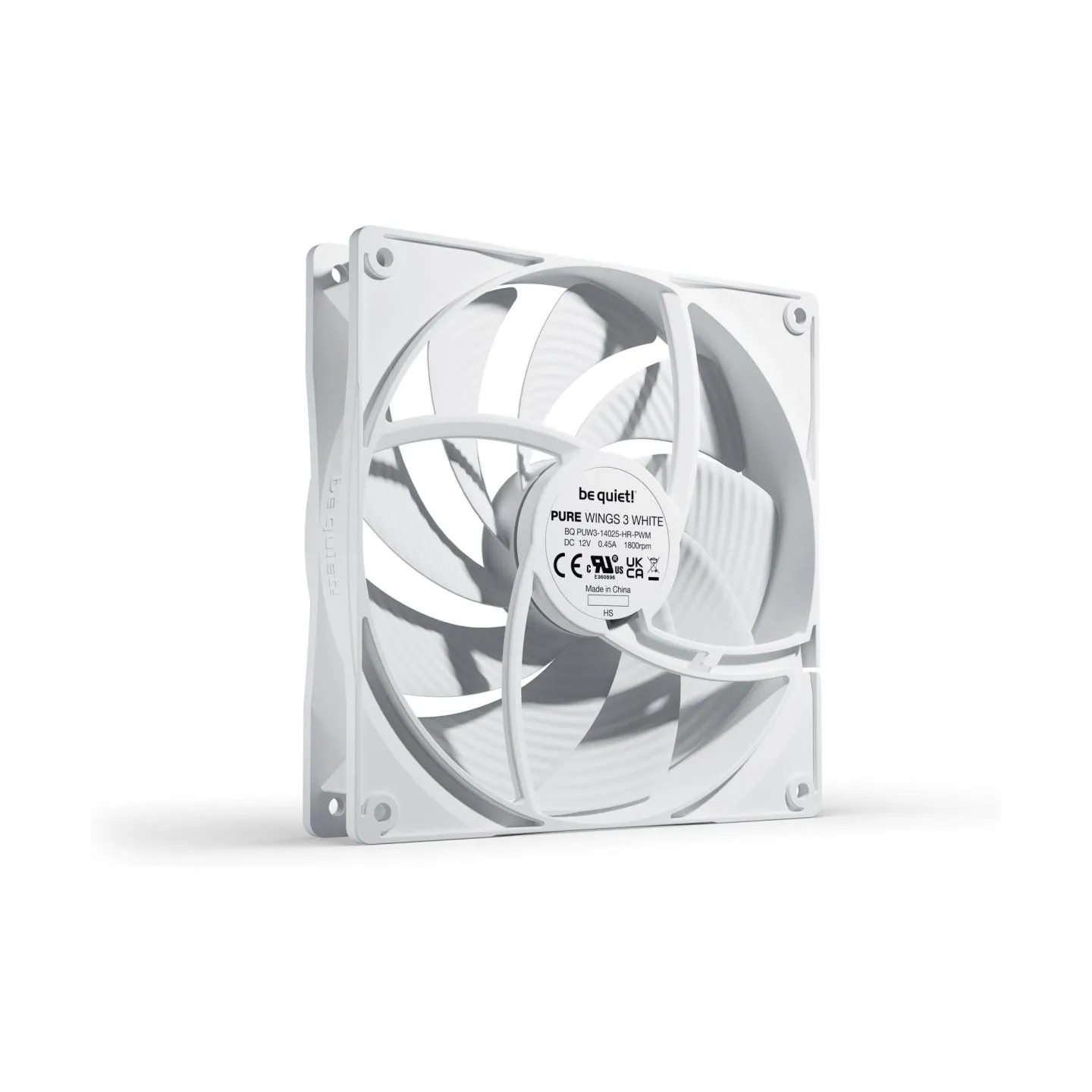 Be Quiet CASE FAN 140MM PURE WINGS 3/WH PWM HIGH-SP BL113 BE QUIET