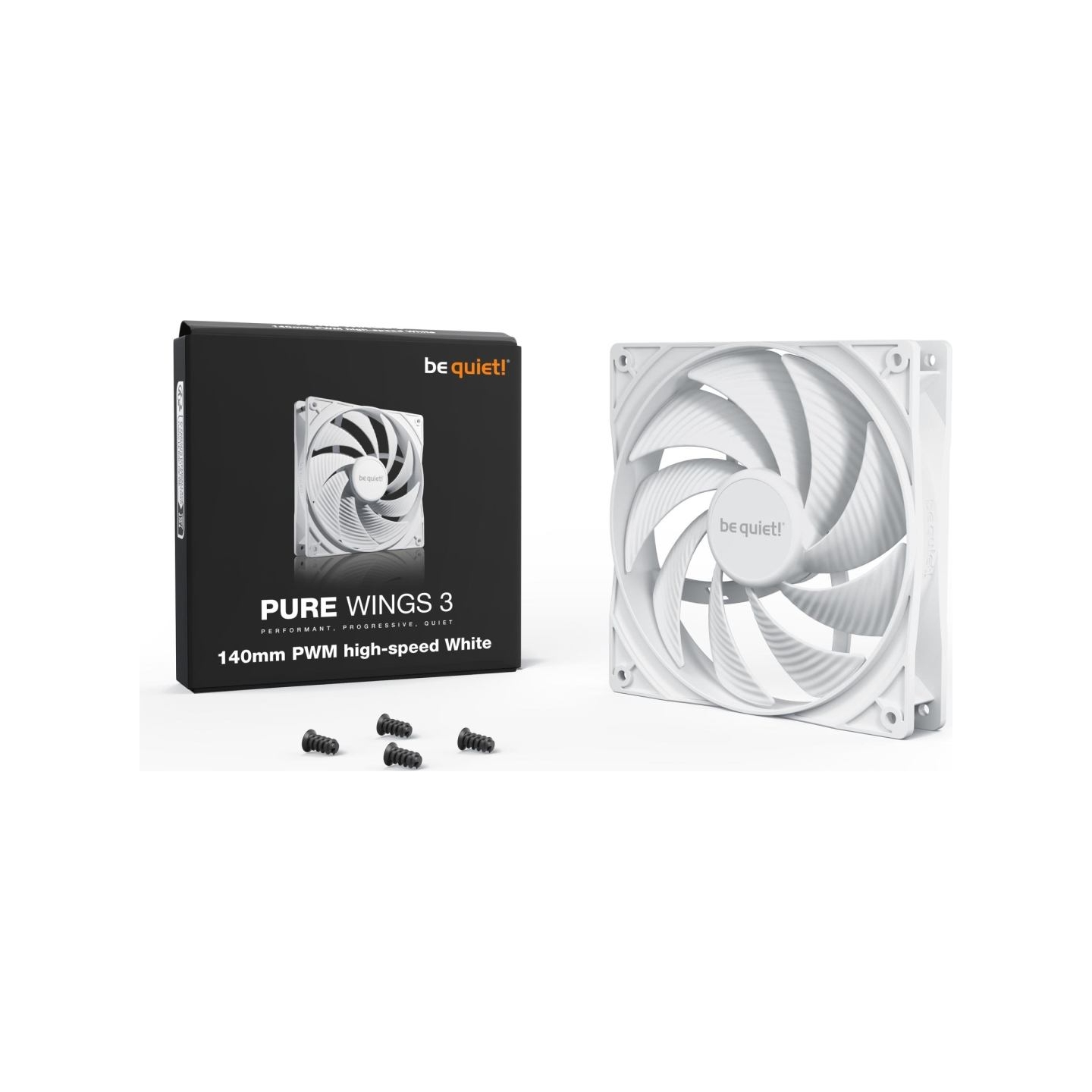 Be Quiet CASE FAN 140MM PURE WINGS 3/WH PWM HIGH-SP BL113 BE QUIET