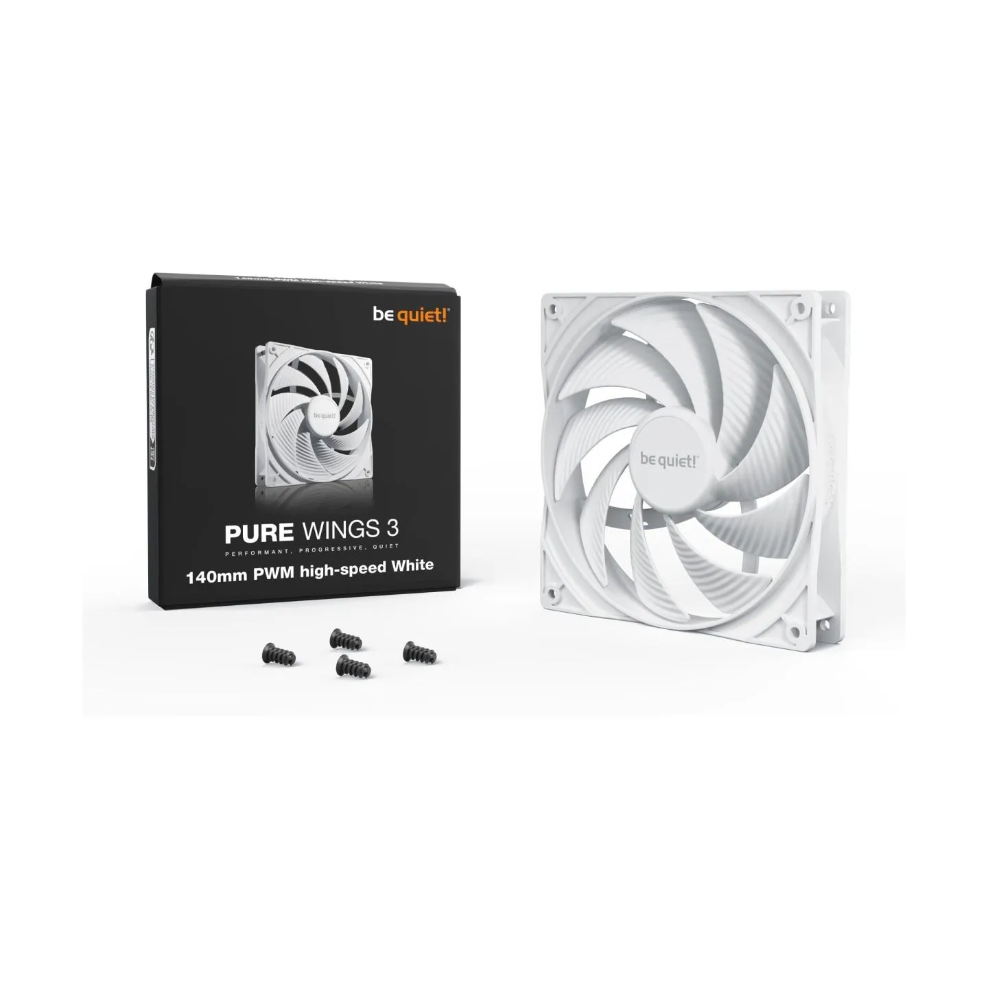 Be Quiet CASE FAN 140MM PURE WINGS 3/WH PWM HIGH-SP BL113 BE QUIET