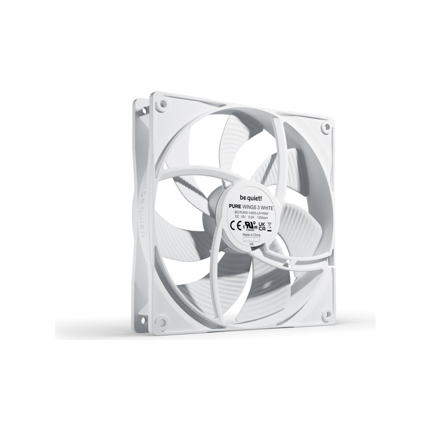 Be Quiet CASE FAN 140MM PURE WINGS 3/WHITE PWM BL112 BE QUIET