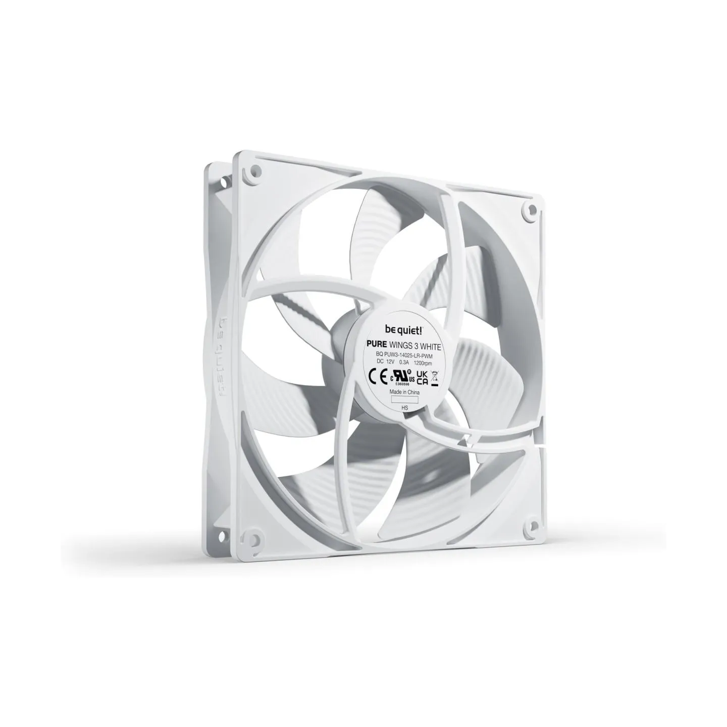 Be Quiet CASE FAN 140MM PURE WINGS 3/WHITE PWM BL112 BE QUIET