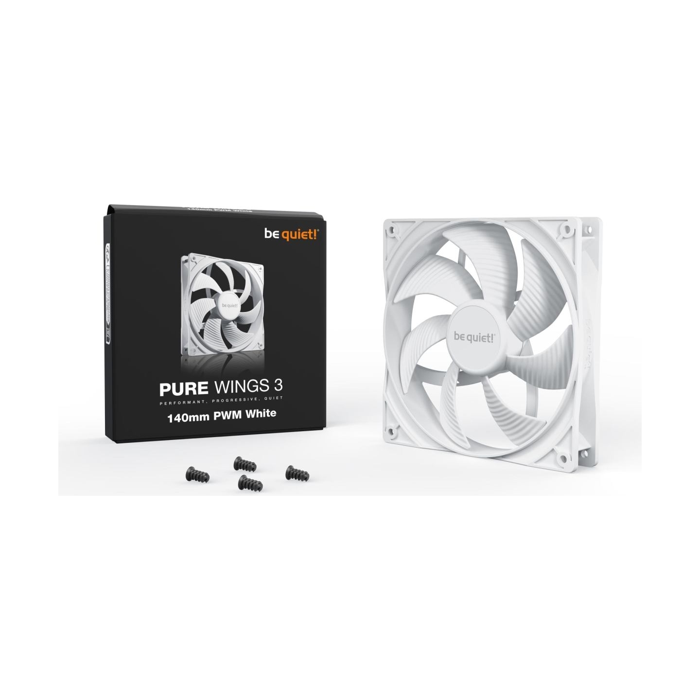 Be Quiet CASE FAN 140MM PURE WINGS 3/WHITE PWM BL112 BE QUIET
