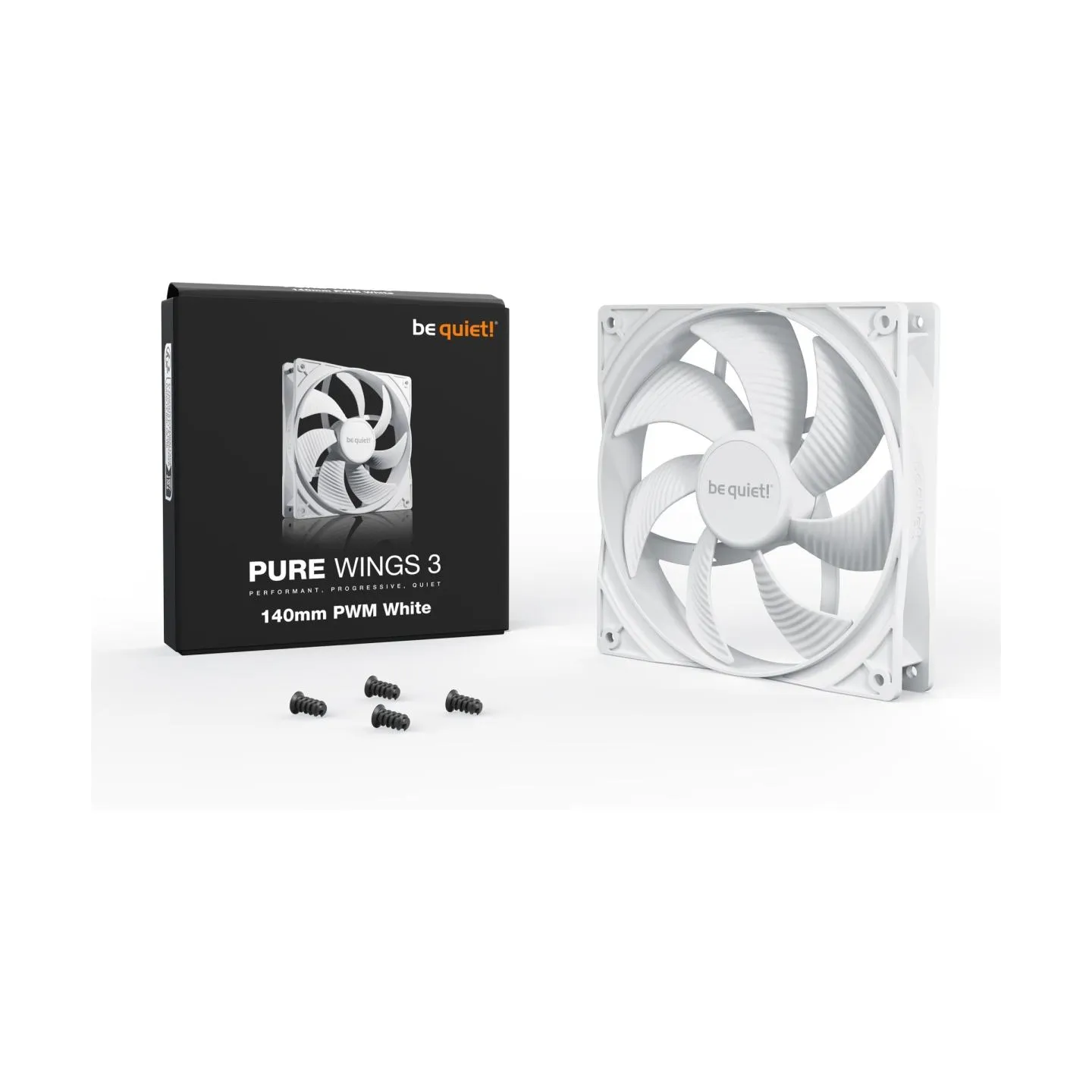 Be Quiet CASE FAN 140MM PURE WINGS 3/WHITE PWM BL112 BE QUIET
