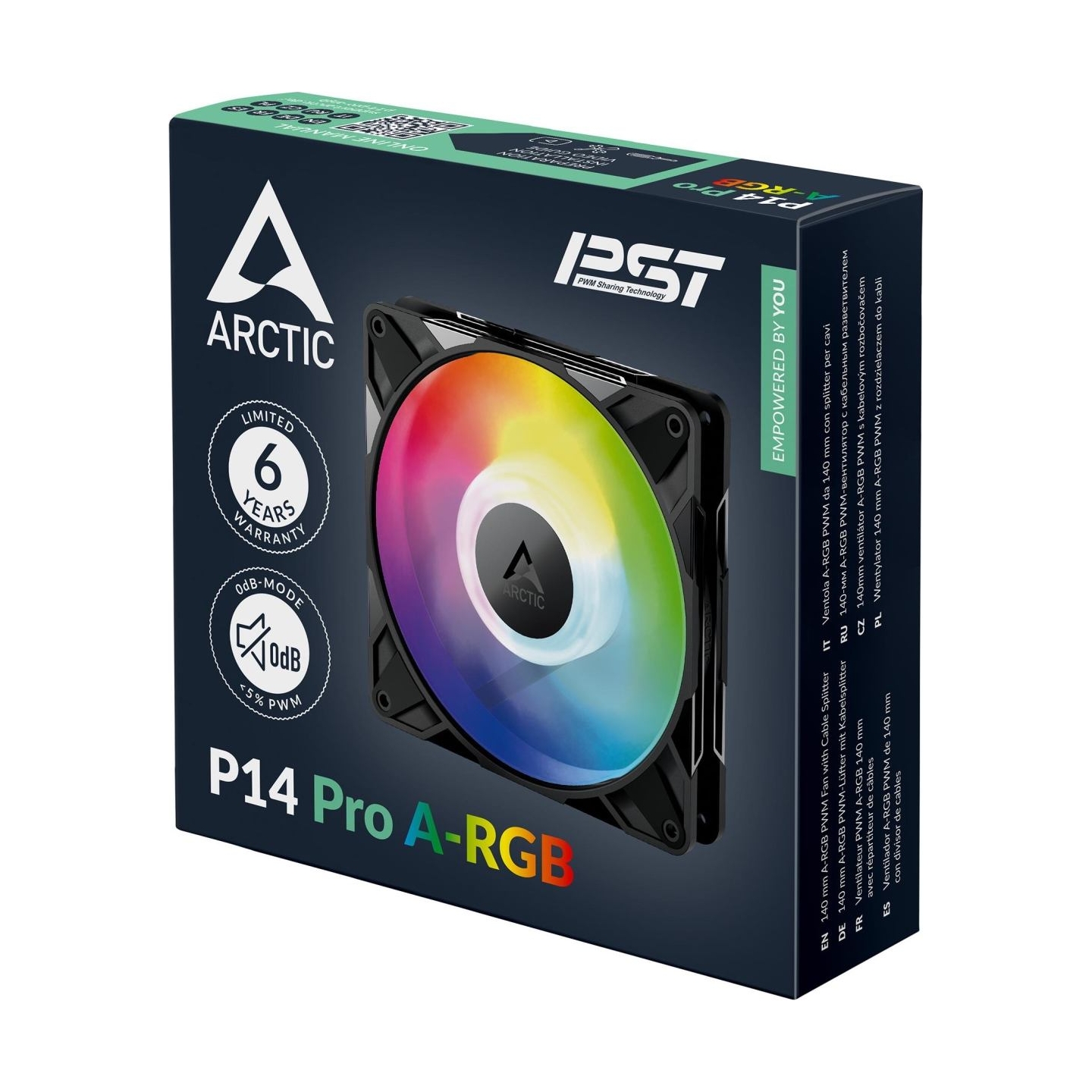 Arctic CASE FAN 140MM P14 PRO A-RGB/ACFAN00315A ARCTIC