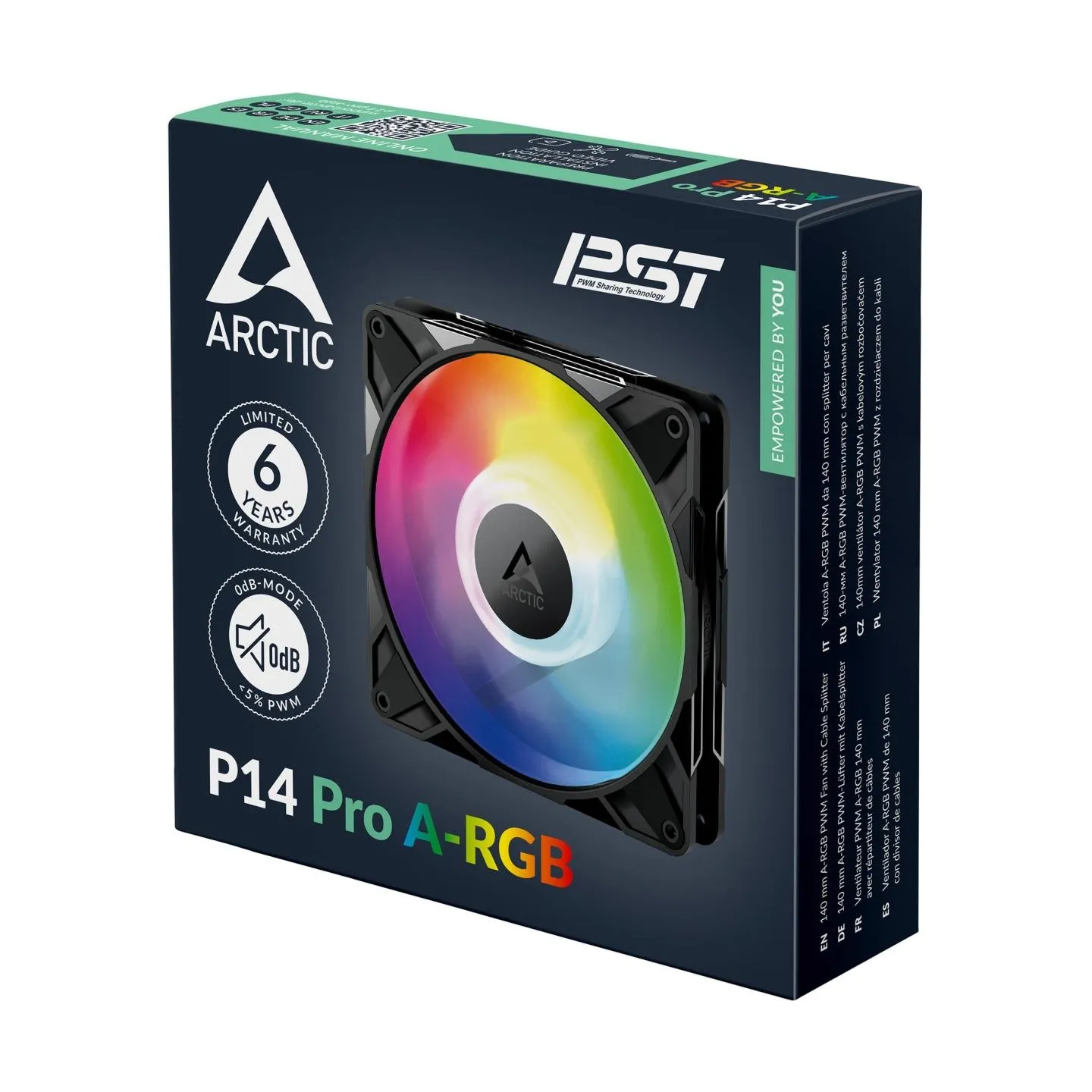 Arctic CASE FAN 140MM P14 PRO A-RGB/ACFAN00315A ARCTIC