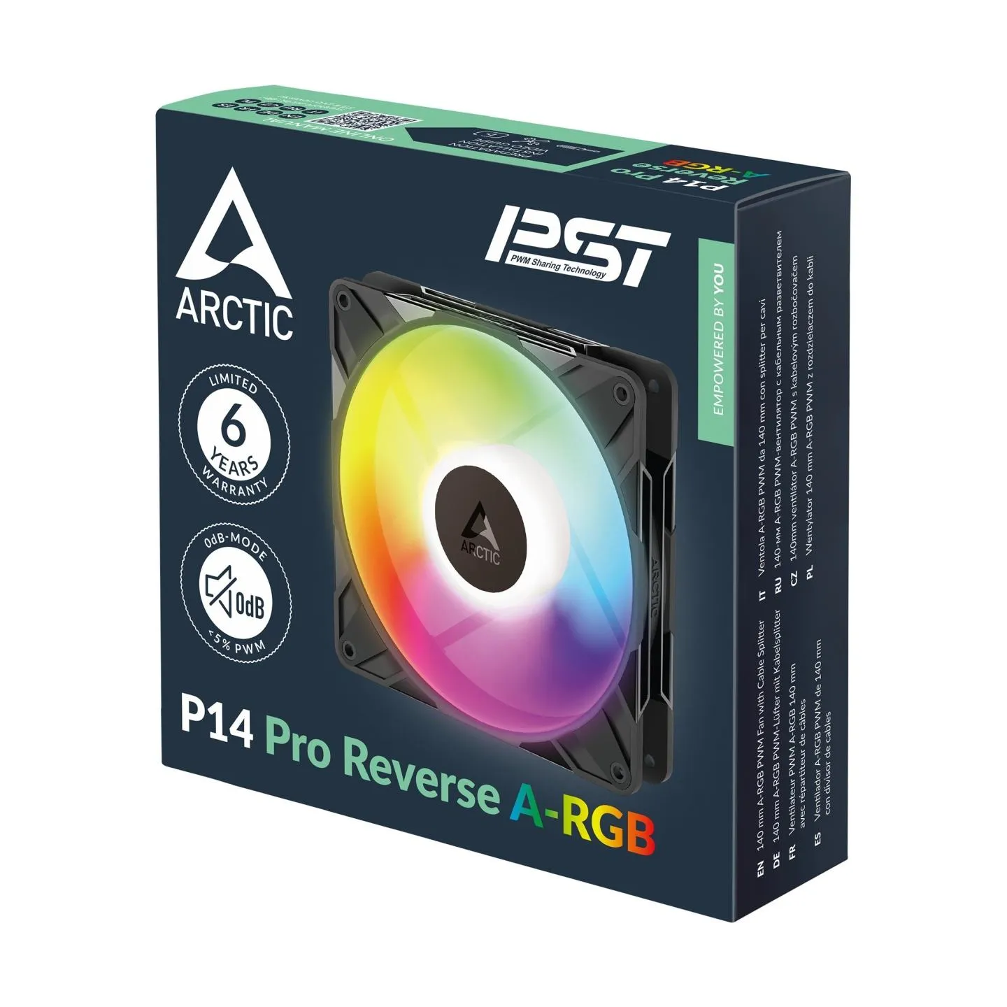 Arctic CASE FAN 140MM P14 PRO REVERSE/A-RGB ACFAN00323A ARCTIC