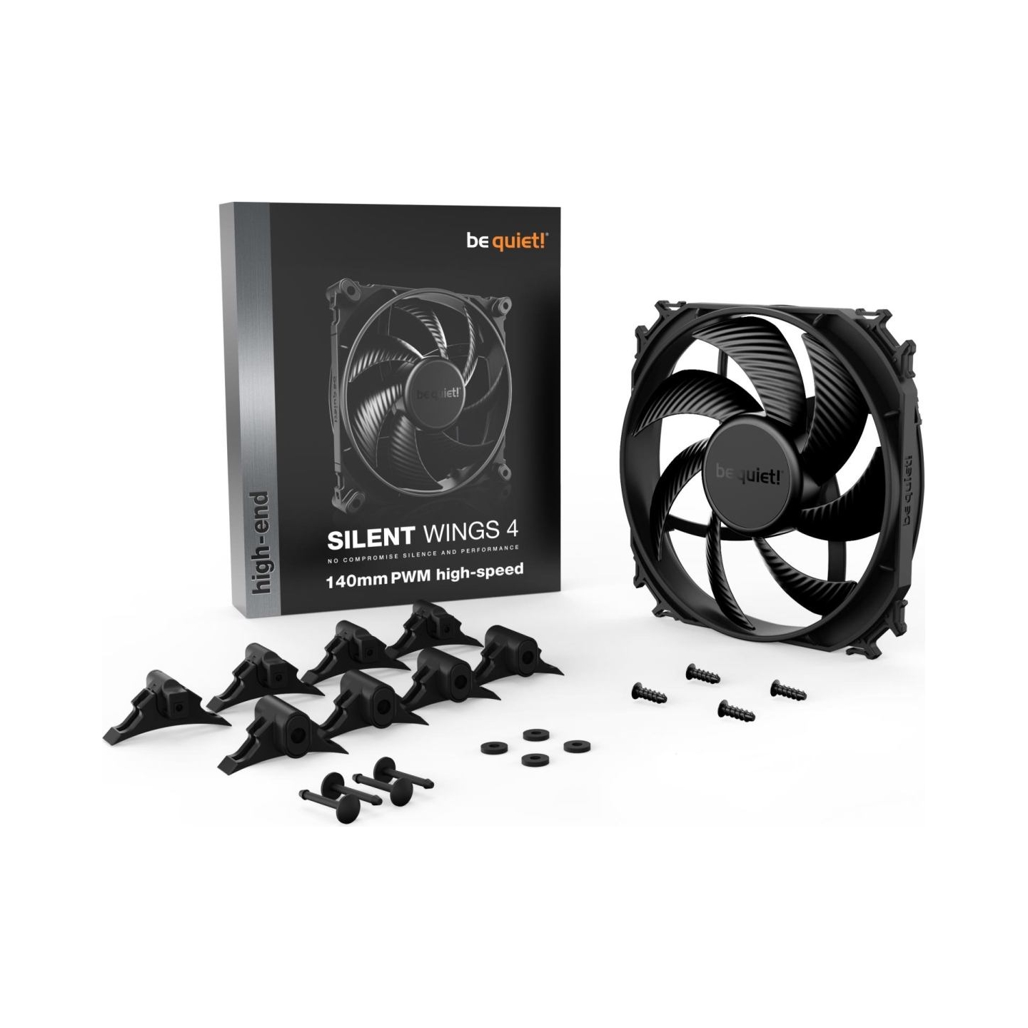 Be Quiet CASE FAN 140MM SILENT WINGS 4/BL097 BE QUIET