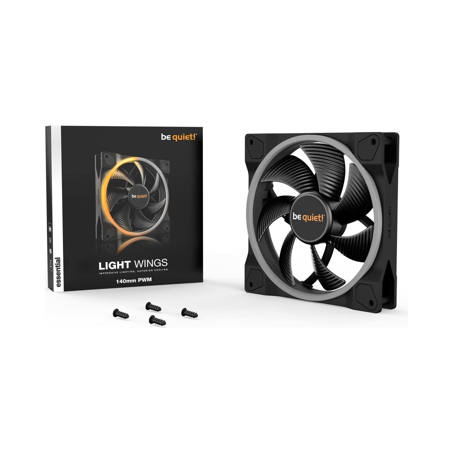 Be Quiet CASE FAN 140MM LIGHT WINGS/BL074 BE QUIET