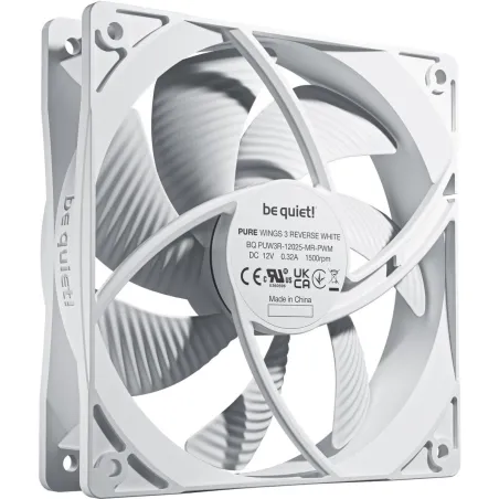 Be Quiet CASE FAN 120MM PURE WINGS 3/PWM WHT 3-PACK BL136 BE QUIET