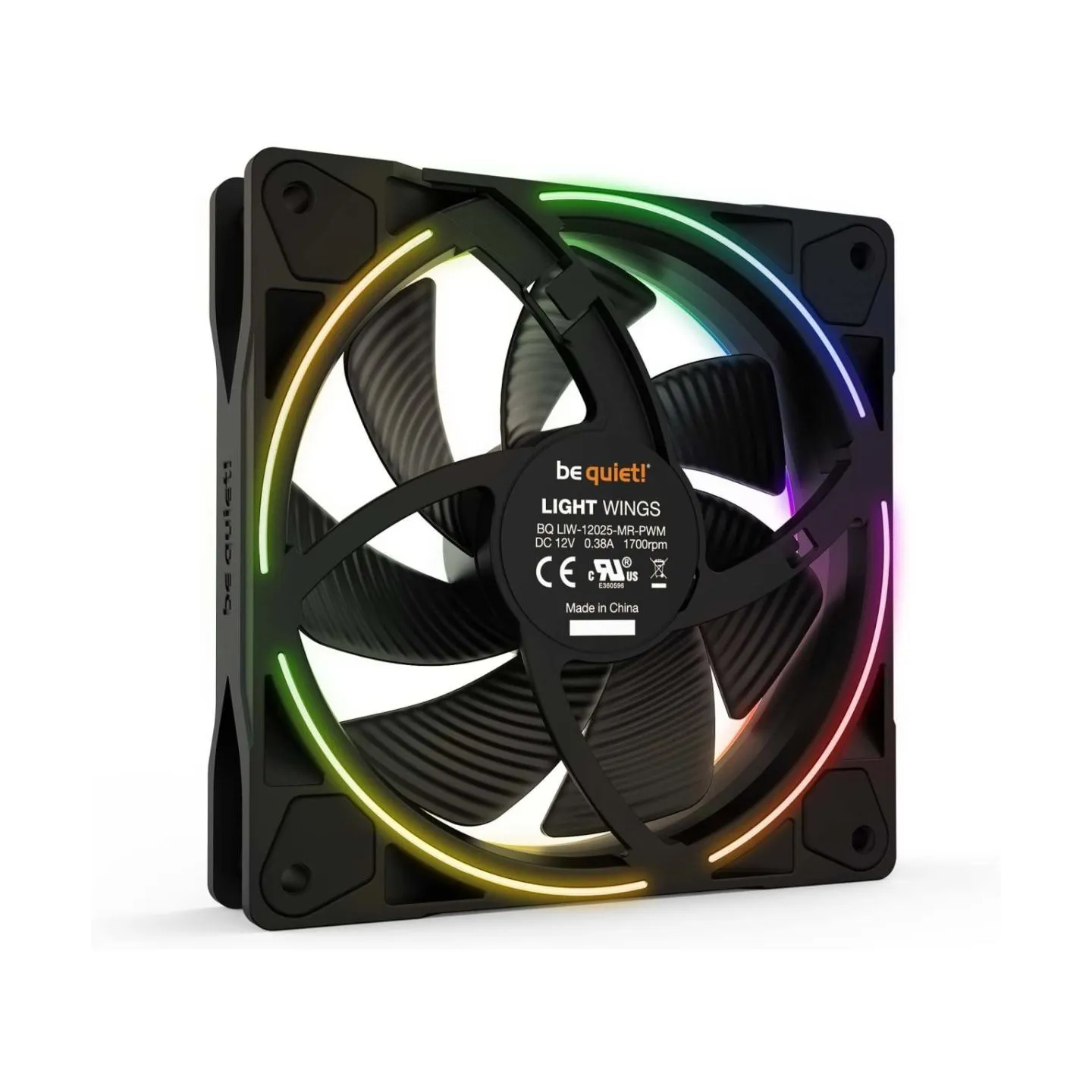 Be Quiet CASE FAN 120MM LIGHT WINGS/TRIPLE-PACK BL076 BE QUIET