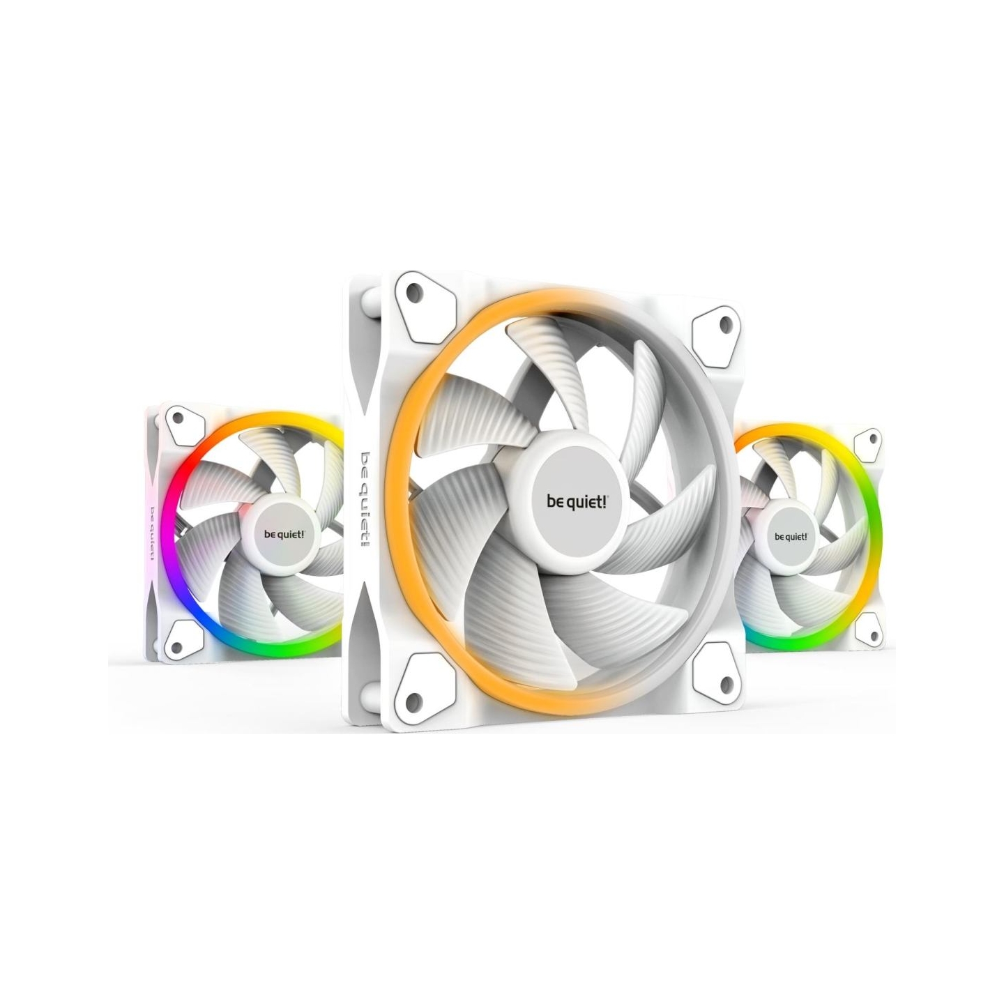 Be Quiet CASE FAN 120MM LIGHT WINGS PWM/WHITE PWMBL100 BE QUIET