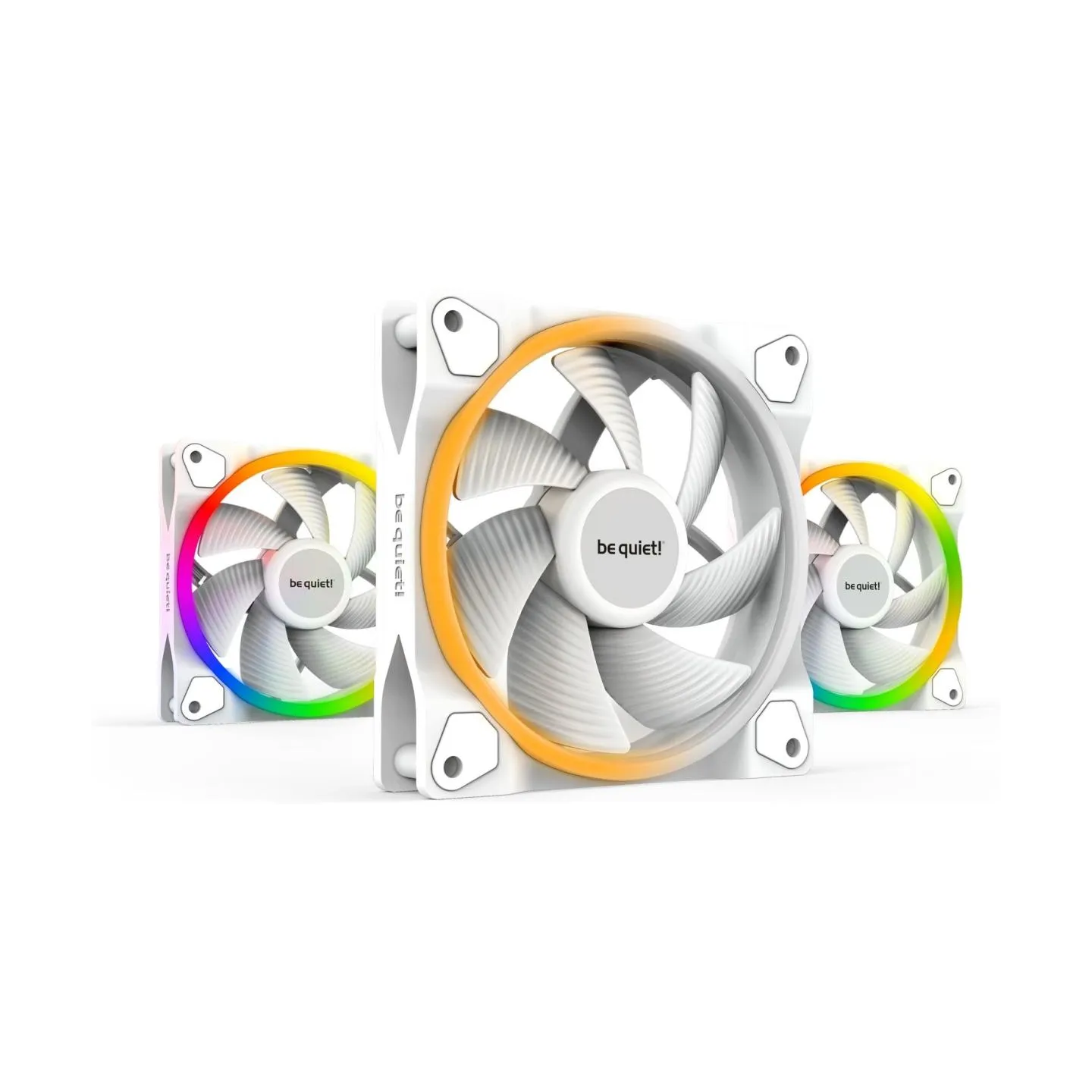 Be Quiet CASE FAN 120MM LIGHT WINGS PWM/WHITE PWMBL100 BE QUIET