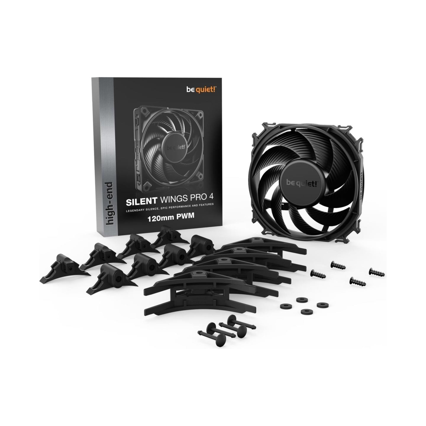 Be Quiet Fan Silent Wings Pro 4 120mm PWM