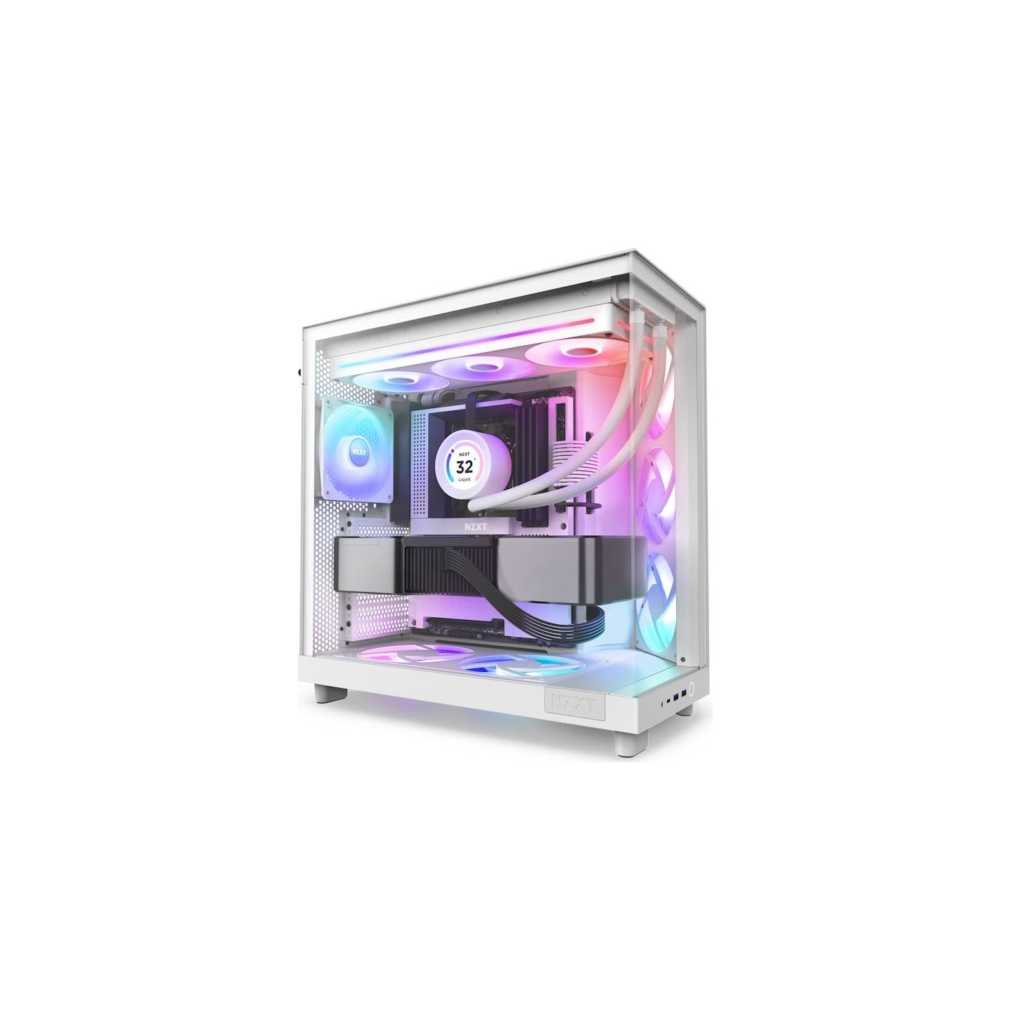 Nzxt Fan F360 RGB Core White PWM