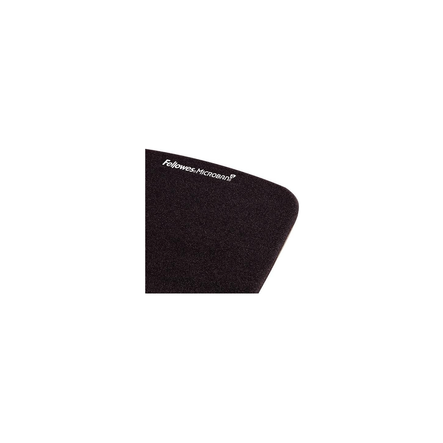 Fellowes | Mouse pad with wrist support PlushTouch | Mouse pad with wrist pillow | 238 x 184 x 25.4 mm | Black