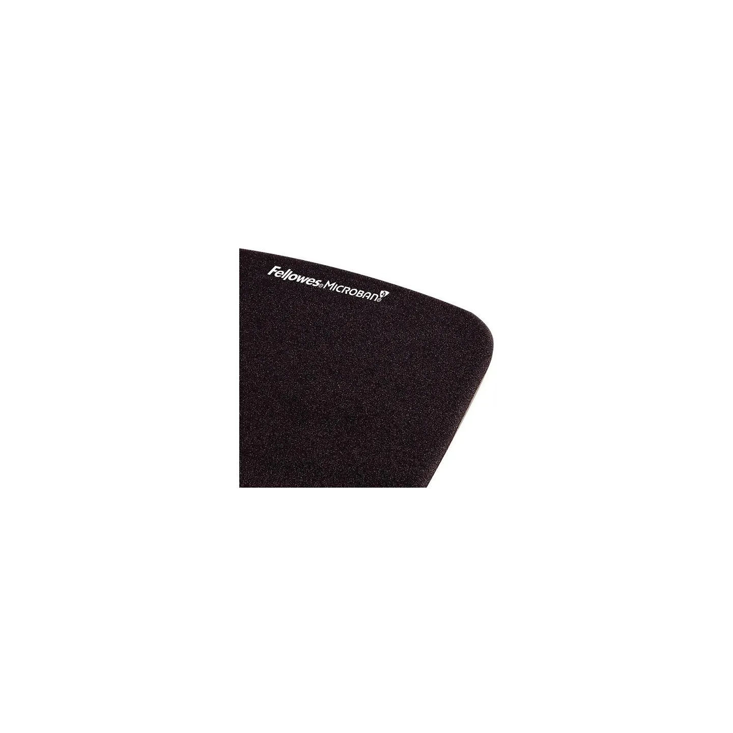 Fellowes | Mouse pad with wrist support PlushTouch | Mouse pad with wrist pillow | 238 x 184 x 25.4 mm | Black