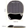 Fellowes MOUSE PAD PHOTO GEL/CHEVRON 9653401 FELLOWES