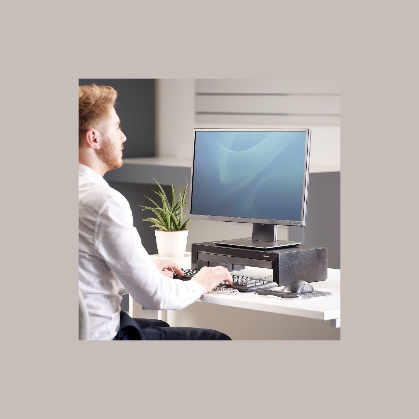 Fellowes MOUSE PAD PHOTO GEL/CHEVRON 9653401 FELLOWES