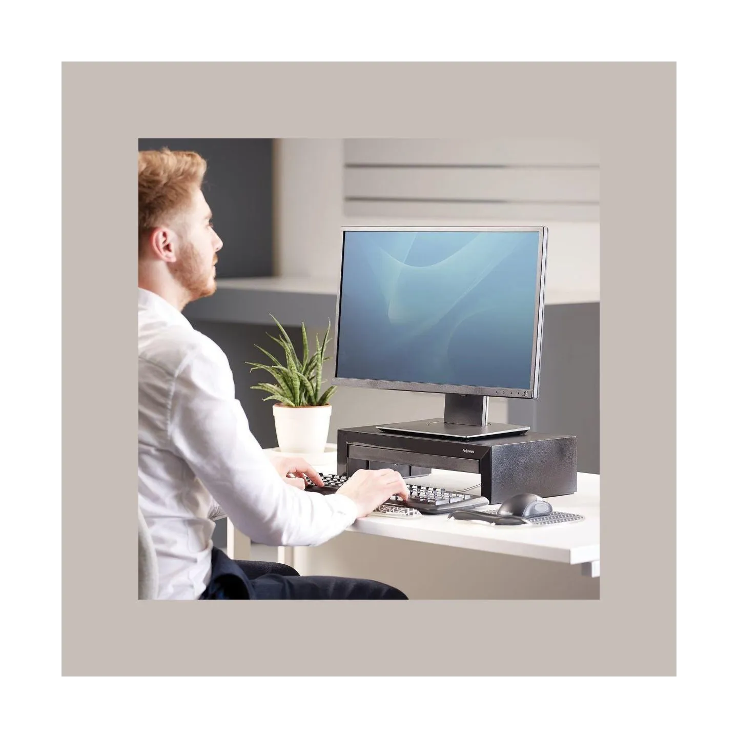 Fellowes MOUSE PAD PHOTO GEL/CHEVRON 9653401 FELLOWES
