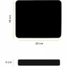 Fellowes MOUSE PAD BASIC/BLACK 29704 FELLOWES