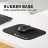 Fellowes MOUSE PAD MICROBAN/BLACK 5933907 FELLOWES